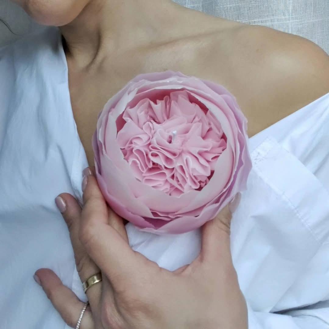 Peony Candle